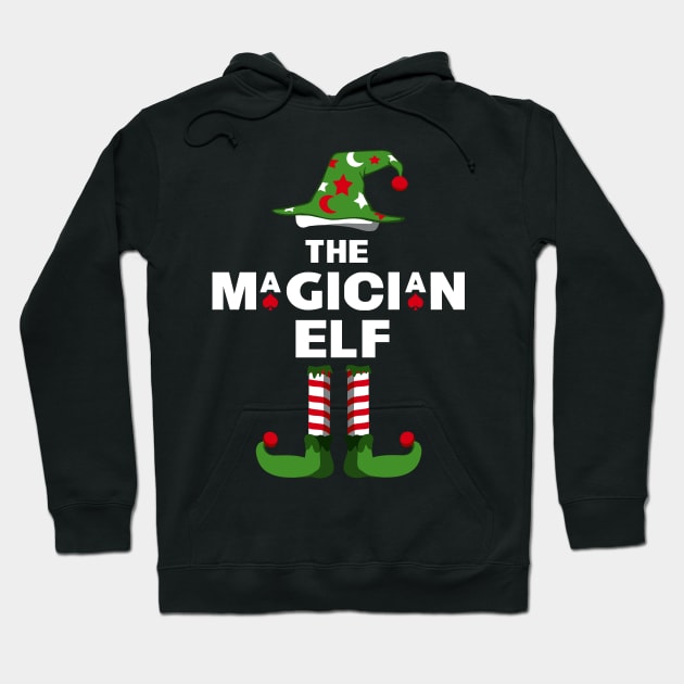 The Magician Elf Matching Family Christmas Pajama Party T-Shirt Hoodie by YasOOsaY